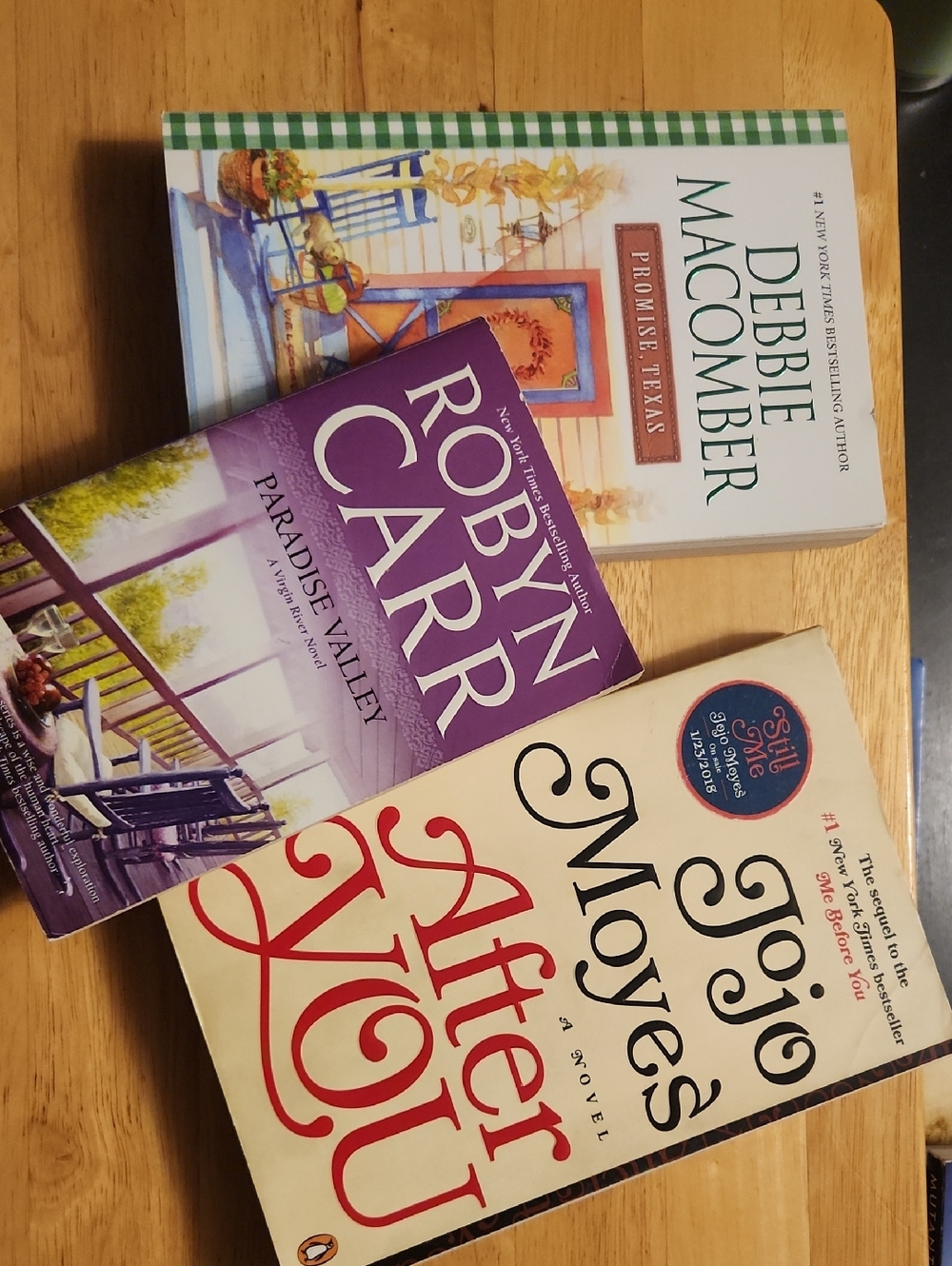 After You, Promise Texas And Paradise Valley. Set Of 3 But Can Be Separated.